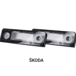 Svetlo registarske tablice-Led